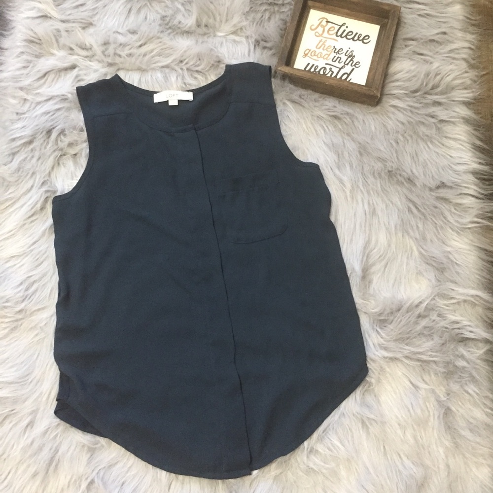 💟3/ $10 Loft Button up top